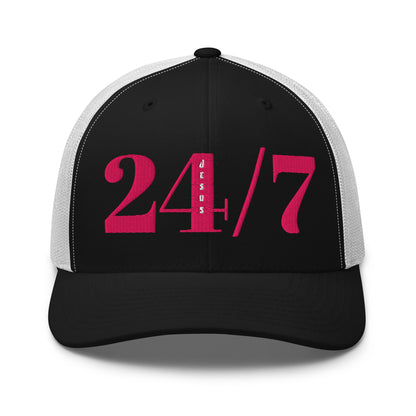 "24/7 "JESUS" Trucker Cap