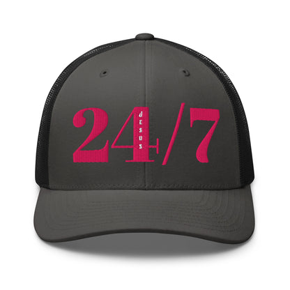 "24/7 "JESUS" Trucker Cap
