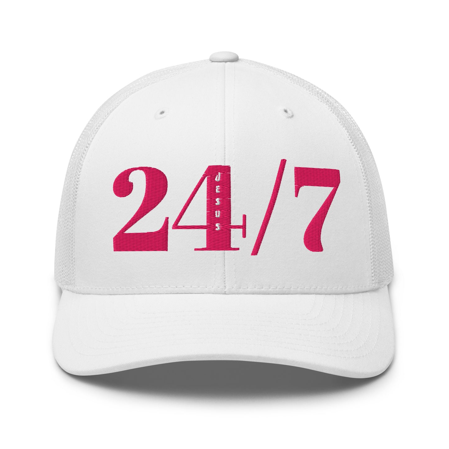 "24/7 "JESUS" Trucker Cap